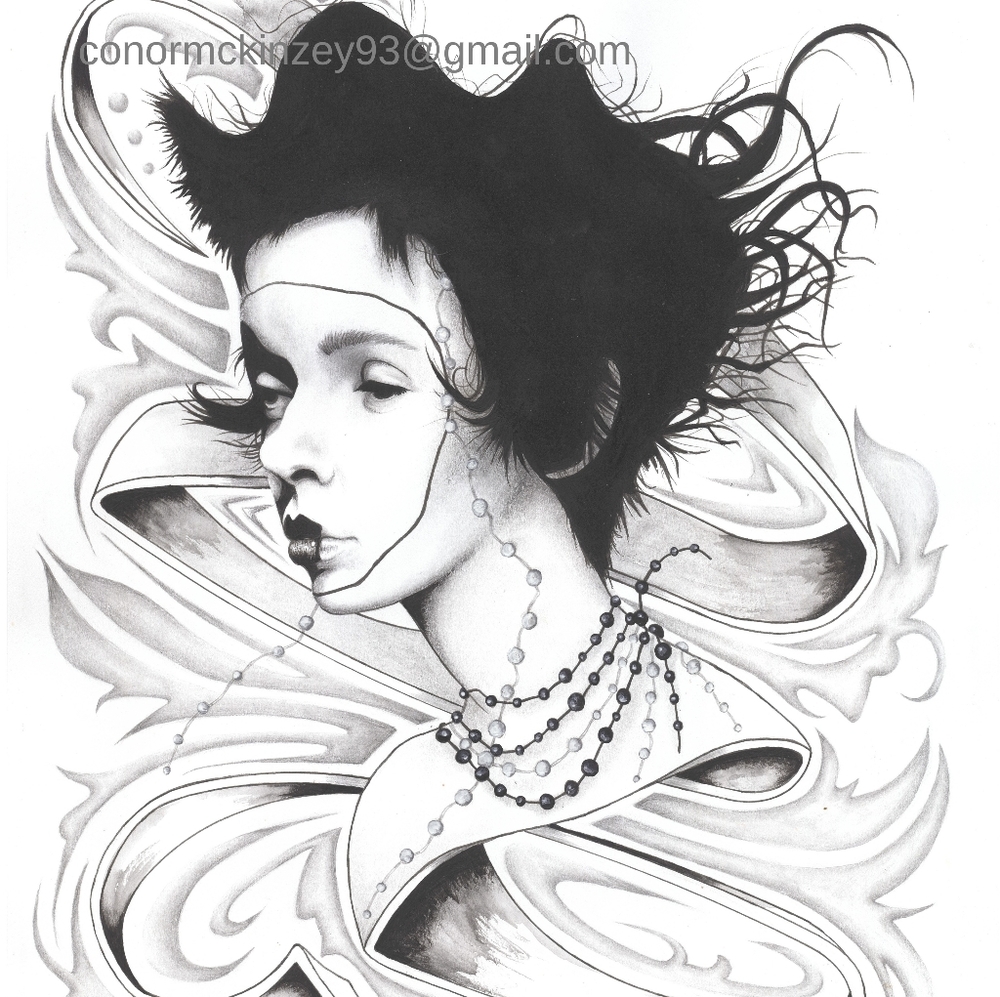 My drawing Victorian goth